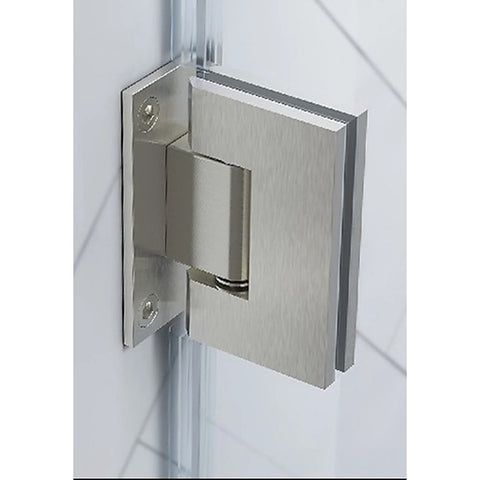 Darrahopens Home & Garden > Bathroom Accessories > Shower Accessories 90° Stainless steel Glass Shower Door L-Hinge in Gold