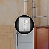 Darrahopens Home & Garden > Bathroom Accessories > Shower Accessories Adjustable Bracket Suction Shower Head Handset Holder Bathroom Wall Mount +Hooks