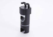 Darrahopens Home & Garden > Bathroom Accessories > Shower Accessories Adjustable Shower Head Holder for Slide Rail, 18-28 mm Shower Rod Fit, 360 Degree Rotation Rotatable with 2 Hooks, Chrome/Black Finish Options In Australia - Darrahopens
