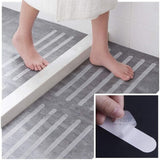 Darrahopens Home & Garden > Bathroom Accessories > Shower Accessories Anti-Slip Shower Stickers Bath Safety Strips Transparent Self-Adhesive for Bathtubs 24 Pack 2 x 38cm