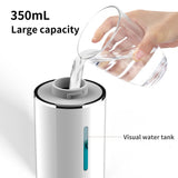 Darrahopens Home & Garden > Bathroom Accessories > Shower Accessories Automatic Sensor Foam Soap Dispenser – 350mL Rechargeable Touchless Hand Soap Pump with 3 Adjustable Levels & Type-C Charging (White)