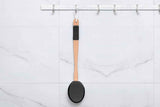 Darrahopens Home & Garden > Bathroom Accessories > Shower Accessories Back and Foot Lotion Applicator with 4 Replacement Pads Sunscreen Applicator Tool - Black