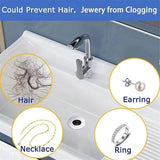 Darrahopens Home & Garden > Bathroom Accessories > Shower Accessories Bathroom Drain Filters - For 1.2-1.6 Inch Drain Holes - Small 1 Inch Conical Stainless Steel Filter - Pack of 4