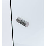 Darrahopens Home & Garden > Bathroom Accessories > Shower Accessories Brass Shower Door Round Knob Handle in Gunmetal