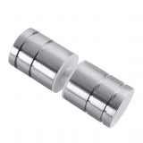 Darrahopens Home & Garden > Bathroom Accessories > Shower Accessories Brass Shower Door Round Knob Handle in Nickel