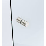Darrahopens Home & Garden > Bathroom Accessories > Shower Accessories Brass Shower Door Round Knob Handle in Nickel