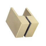 Darrahopens Home & Garden > Bathroom Accessories > Shower Accessories Brass Shower Door Square double pull Handle in Gold