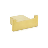 Darrahopens Home & Garden > Bathroom Accessories > Shower Accessories Brushed Gold Square Robe Hook Clothes Towel Towel Hanger Holder Wall Mounted Kit