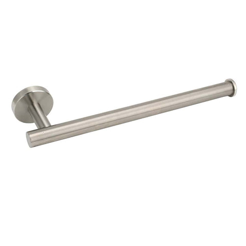 Darrahopens Home & Garden > Bathroom Accessories > Shower Accessories Brushed Nickel Round Towel Rack Holder Hook Clothes Hanger Bathroom Accessory