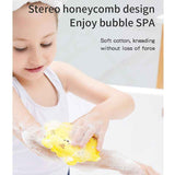 Darrahopens Home & Garden > Bathroom Accessories > Shower Accessories Children's bath cotton cartoon bath flower bath ball