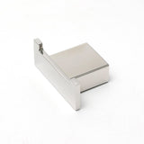 Darrahopens Home & Garden > Bathroom Accessories > Shower Accessories Chrome Square Robe Hook Clothes Towel Holder Bathroom Wall Mounted Hanger Kit