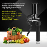 Darrahopens Home & Garden > Bathroom Accessories > Shower Accessories Commercial Kitchen Hotel Rinse Spray Head Faucet Tap Sprayer High Pressure Flexible Hose