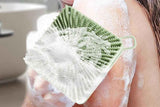 Darrahopens Home & Garden > Bathroom Accessories > Shower Accessories Dual Sided 2 In 1 Silicone Body Shower Scrubber Body Brush Buffer Scrubber - Green