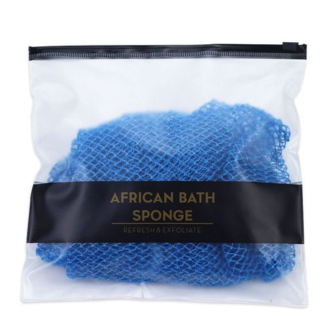 Darrahopens Home & Garden > Bathroom Accessories > Shower Accessories Exfoliating Bath Net Sponge Long Lasting Body Scrubber Shower Loofah Mesh Sponge-Light Blue In Australia - Darrahopens