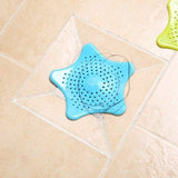 Darrahopens Home & Garden > Bathroom Accessories > Shower Accessories Filter 5-pack - Silicone hair filter for bathtub drain - Drain cover with strong suction cup - Anti-clogging sink strainer