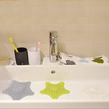 Darrahopens Home & Garden > Bathroom Accessories > Shower Accessories Filter 5-pack - Silicone hair filter for bathtub drain - Drain cover with strong suction cup - Anti-clogging sink strainer