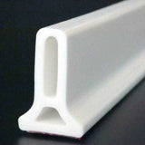 Darrahopens Home & Garden > Bathroom Accessories > Shower Accessories Foldable Shower Barrier Water Retention Dam White, 1 m
