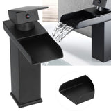 Darrahopens Home & Garden > Bathroom Accessories > Shower Accessories G1/2 Cold Hot Mixer Water Tap Black Faucet with Long Handle for Bathroom Hotel Homestay In Australia - Darrahopens
