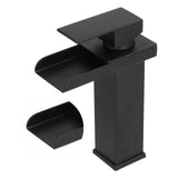 Darrahopens Home & Garden > Bathroom Accessories > Shower Accessories G1/2 Cold Hot Mixer Water Tap Black Faucet with Long Handle for Bathroom Hotel Homestay In Australia - Darrahopens