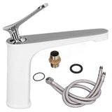 Darrahopens Home & Garden > Bathroom Accessories > Shower Accessories G1/2 Single Handle Basin Mixer Tap with Metal Handle Durable Solid Brass Bathroom Faucet In Australia - Darrahopens