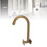 Darrahopens Home & Garden > Bathroom Accessories > Shower Accessories Garden Outdoor Faucet Antique In Wall Frost Crack Prevention 360 Degree Rotation Single Cold Water Faucet Tap Round Mouth In Australia - Darrahopens
