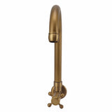 Darrahopens Home & Garden > Bathroom Accessories > Shower Accessories Garden Outdoor Faucet Antique In Wall Frost Crack Prevention 360 Degree Rotation Single Cold Water Faucet Tap Round Mouth In Australia - Darrahopens