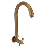 Darrahopens Home & Garden > Bathroom Accessories > Shower Accessories Garden Outdoor Faucet Antique In Wall Frost Crack Prevention 360 Degree Rotation Single Cold Water Faucet Tap Round Mouth In Australia - Darrahopens
