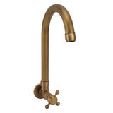 Darrahopens Home & Garden > Bathroom Accessories > Shower Accessories Garden Outdoor Faucet Antique In Wall Frost Crack Prevention 360 Degree Rotation Single Cold Water Faucet Tap Round Mouth In Australia - Darrahopens