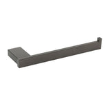 Darrahopens Home & Garden > Bathroom Accessories > Shower Accessories Gun Metal 304 Stainless Steel Square Towel Holder Rack Clothes Hook Kit Bathroom