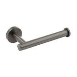 Darrahopens Home & Garden > Bathroom Accessories > Shower Accessories Gun Metal Round 304 Stainless Steel Toilet Paper Roll Tissue Holder Wall Mounted