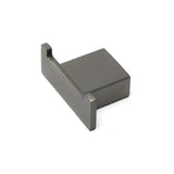 Darrahopens Home & Garden > Bathroom Accessories > Shower Accessories Gun Metal Square Robe Hook Clothes Towel Rack Holder Wall Mounted Double Hanger