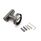 Darrahopens Home & Garden > Bathroom Accessories > Shower Accessories Gun Metal Tidy Robe Hook Hanger Organizer Bathroom Stainless Steel Wall Mounted
