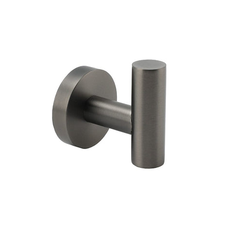 Darrahopens Home & Garden > Bathroom Accessories > Shower Accessories Gun Metal Tidy Robe Hook Hanger Organizer Bathroom Stainless Steel Wall Mounted