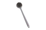 Darrahopens Home & Garden > Bathroom Accessories > Shower Accessories Long Handle Bath Shower Brush Back Scrubber Back Scrubber for Shower Bath Body Brush with Long Handle for Men and Women -Gray