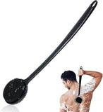 Darrahopens Home & Garden > Bathroom Accessories > Shower Accessories Long Handle Shower Brush - Double-Sided Shower Brush - Cleansing Brush - Back Brush - Rich Foam - Can Be Used for Shower Scrub and Massage - Long Back Cleansing Brush for Men