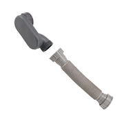 Darrahopens Home & Garden > Bathroom Accessories > Shower Accessories Low Profile 1 1/2 P Flexible P-Trap Bath Shower Drain Hose Flat Base Drain for