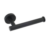 Darrahopens Home & Garden > Bathroom Accessories > Shower Accessories Matt Black Round Stainless Steel Toilet Paper Roll Tissue Holder Bathroom Wall