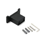 Darrahopens Home & Garden > Bathroom Accessories > Shower Accessories Matt Black Square Robe Hook Clothes Towel Holder Bathroom Wall Hanger Accessory