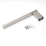 Darrahopens Home & Garden > Bathroom Accessories > Shower Accessories Mirror Chrome Stainless Steel Square Towel Rack Clothes Wall Mounted Holder Kit