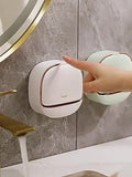 Darrahopens Home & Garden > Bathroom Accessories > Shower Accessories No-Drill High-End Drain Household Soap Holder, Waterproof ABS Soap Dish Organizer, Suitable for Bathrooms and Shower Rooms, Bathroom Accessory, Ideal Choice for Soap Dish and Soap Holder（white)）
