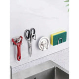 Darrahopens Home & Garden > Bathroom Accessories > Shower Accessories Non perforated stainless steel sink sponge rack - kitchen and bathroom self-adhesive drying rack (9pcs) In Australia - Darrahopens