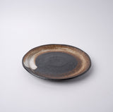 Darrahopens Home & Garden > Bathroom Accessories > Shower Accessories Plate 24cm Brushstroke Black