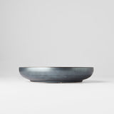 Darrahopens Home & Garden > Bathroom Accessories > Shower Accessories Plate High Rim 22cm Black Pearl Glaze