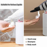 Darrahopens Home & Garden > Bathroom Accessories > Shower Accessories Realistic Eagle Smart Motion Sensor Foam Pump - Touchless Hand Washer with Anti-Glare Technology for Outdoor & Bright Light