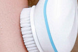 Darrahopens Home & Garden > Bathroom Accessories > Shower Accessories Rechargeable Body Brush Kit with Long Handle -Blue