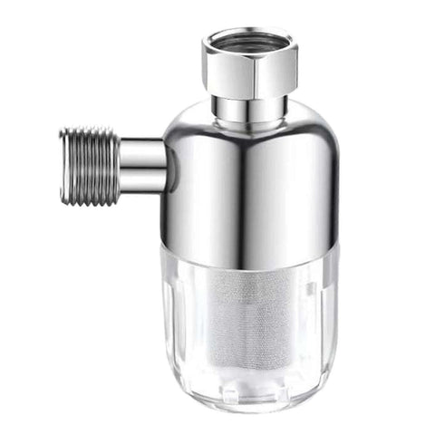 Darrahopens Home & Garden > Bathroom Accessories > Shower Accessories Reusable Sink Water Filter, Steel Household Tap Filter, Easy Installation