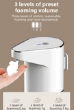 Darrahopens Home & Garden > Bathroom Accessories > Shower Accessories S127 Touchless Foam Automatic Induction Pump (350ml) - Wall-Mounted & Countertop Dual Use, Compact Soap Washer for Kitchen & Bathroom