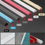 Darrahopens Home & Garden > Bathroom Accessories > Shower Accessories Shower Barrier Water Barrier 50/100/200cm Bendable - Perfect gray 200cm-max gray 200cm