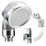 Darrahopens Home & Garden > Bathroom Accessories > Shower Accessories Shower Hose with Nozzle for Washbasin and Sink, Plastic Handheld Sprayer Hose, Universal Compatibility, Chrome Finish In Australia - Darrahopens