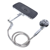Darrahopens Home & Garden > Bathroom Accessories > Shower Accessories Showerhead Combo Stainless Steel 12 Inch Rain Shower Head with Adjustable Extension Arm and Handheld Spray for Bathroom Accessories In Australia - Darrahopens